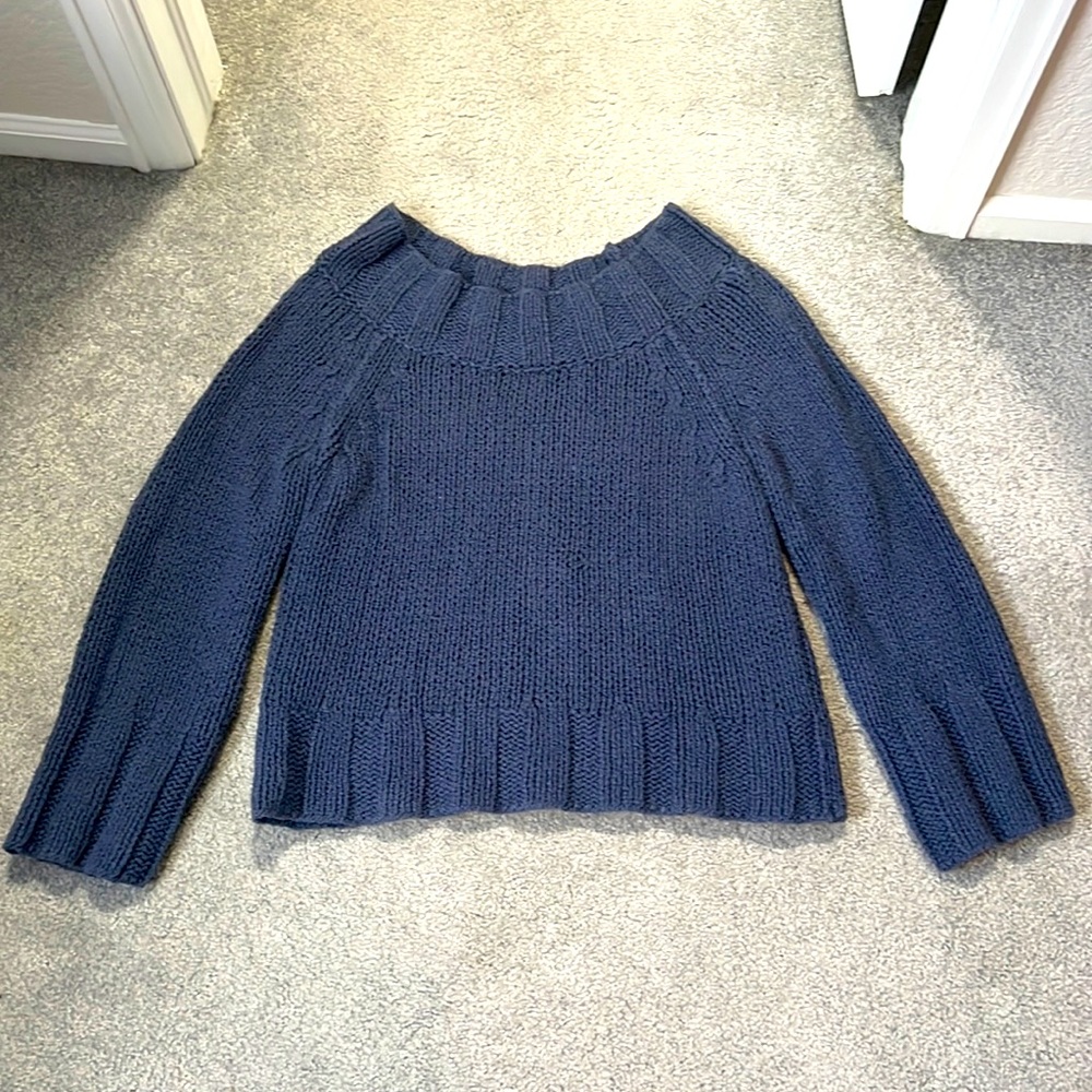 Free People Navy Sweater
